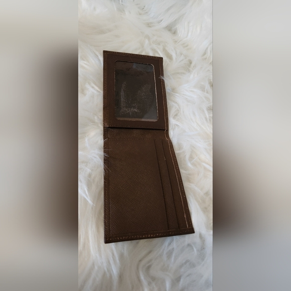 Burberry Brown Plaid Card Holder - Picture 3 of 4